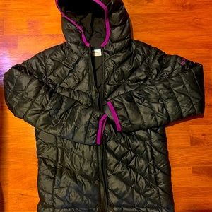 Columbia girls medium (10/12) Powder Lite Hooded Jacket